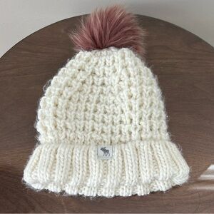 Abercrombie Kids Cream Knit Headband